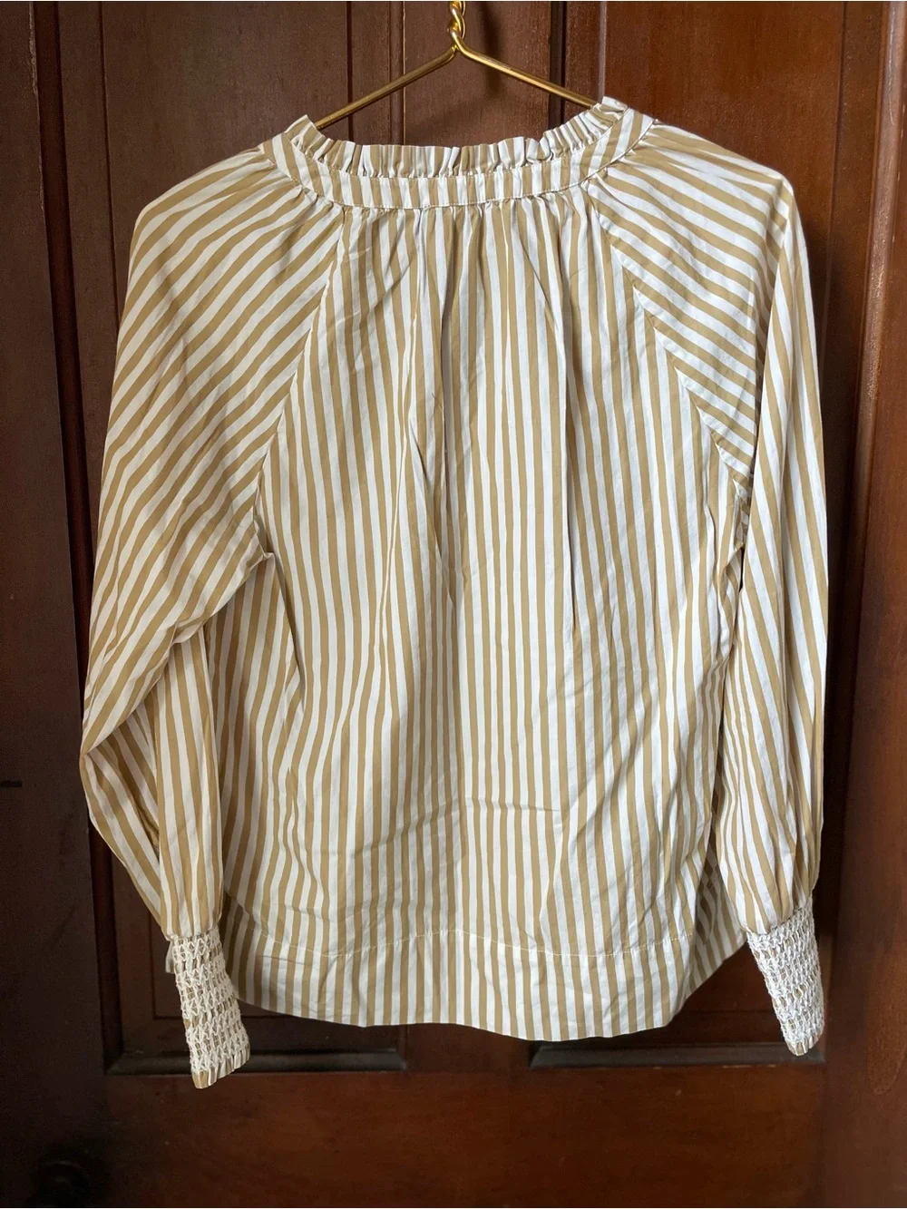 J.Crew women's small long sleeve striped top